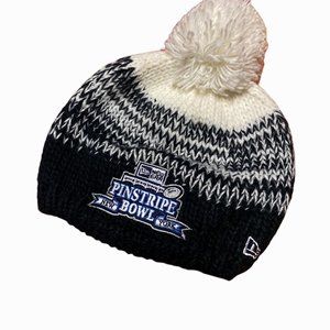 New York Pinstripe Bowl Women's Football Beanie Hat | One Size Fits All